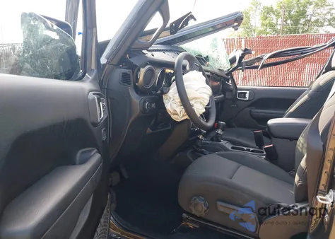 2023 Jeep Gladiator Willys 4X4 z USA, uszkodzony, nr VIN 1C6HJTAG7PL567710